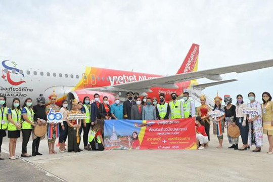 Vietjet khai trương đường bay nội địa thứ 10 tại Thái Lan, kết nối thủ đô Băng Cốc và Nakhon Si Thammarat