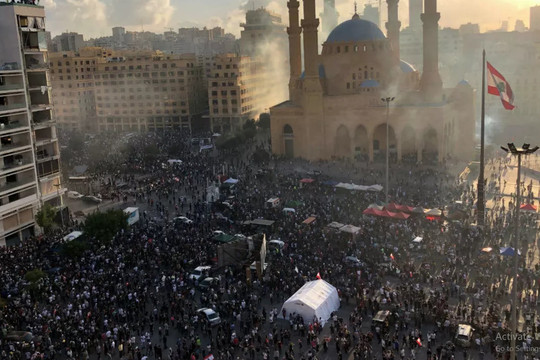 Quân đội Liban bác bỏ cáo buộc bắn vào người biểu tình ở Beirut