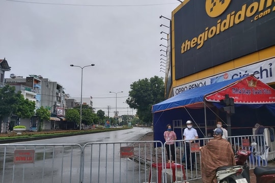 Tái lập các chốt kiểm soát sau khi phát hiện 3 ca mắc COVID -19 ở Hải Dương