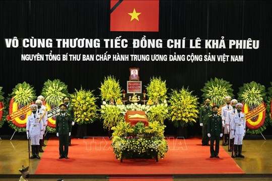 Lễ truy điệu và an táng nguyên Tổng Bí thư Lê Khả Phiêu