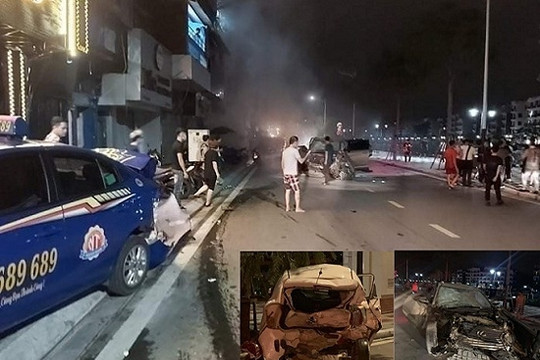 Vụ xe Lexus gây tai nạn ở Hải Phòng:  Lái xe có nồng độ cồn rất cao 0,593mg/l