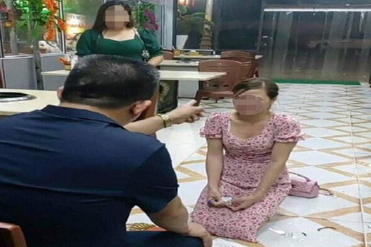 Điều tra vụ chủ quán nướng bắt cô gái quỳ lạy vì chê đồ ăn mất vệ sinh