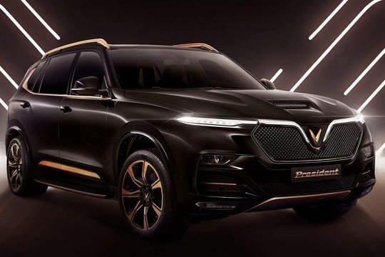 VinFast President chính thức lộ diện cạnh tranh trực tiếp với Lexus LX570, BMW X7