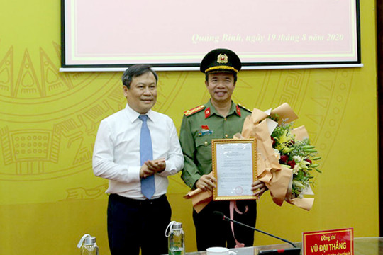 Ban Bí thư chỉ định Đại tá Nguyễn Tiến Nam tham gia Ban Thường vụ Tỉnh ủy Quảng Bình
