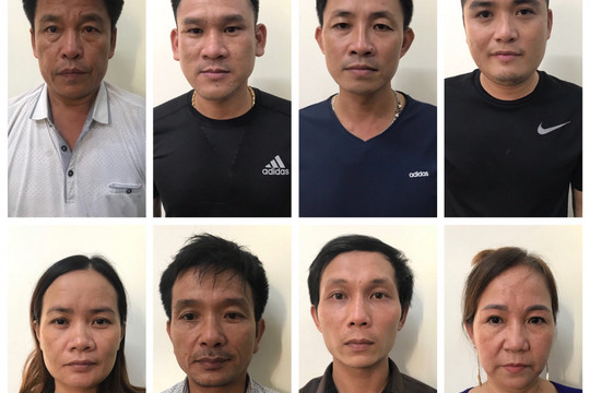 Cất lưới chuyên án lô đề, bắt 9 đối tượng