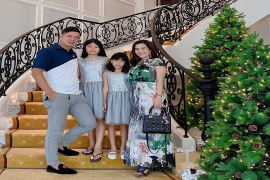 Siêu mẫu Bình Minh tận hưởng ngày nghỉ cuối tuần bên gia đình