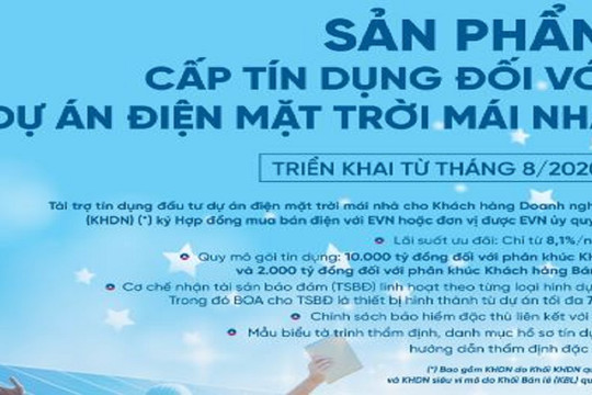 VietinBank đồng hành cùng doanh nghiệp trong các dự án điện mặt trời mái nhà