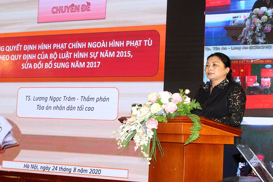 TANDTC tổ chức tập huấn chuyên đề trực tuyến tháng 8 năm 2020