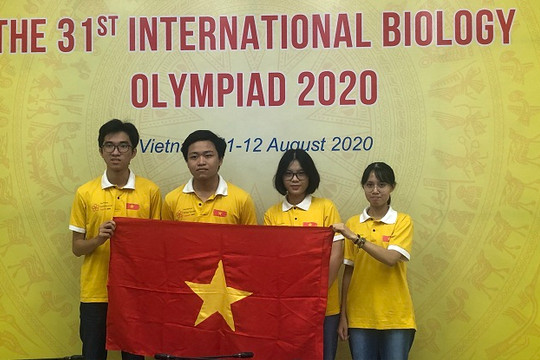 Việt Nam giành 3 huy chương tại Olympic Sinh học quốc tế