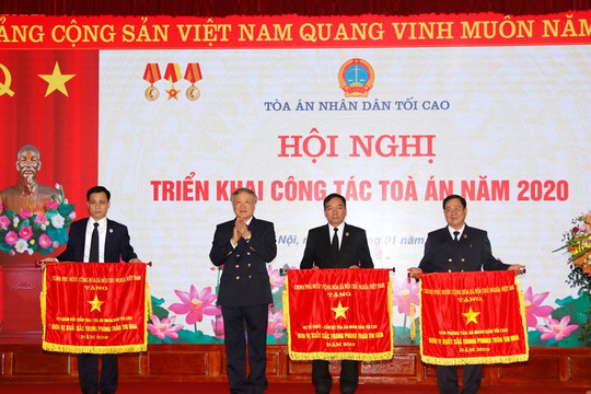 8 cá nhân được đề nghị khen thưởng danh hiệu Chiến sĩ thi đua toàn quốc của hệ thống TAND năm 2020