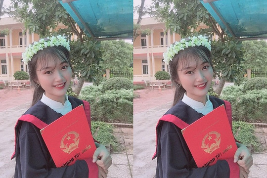 Nữ sinh quê đất tổ đạt 3 điểm 10 bài thi Khoa học Xã hội