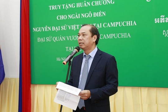 Cố Đại sứ Ngô Điền: Tấm gương sáng về nhân cách một nhà ngoại giao mẫu mực
