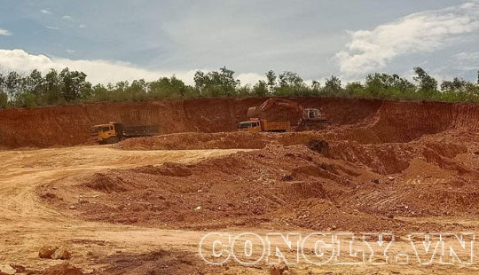 Khai thác đất trái phép ở huyện Yên Thành – Nghệ An: Chính quyền bất lực hay bao che?