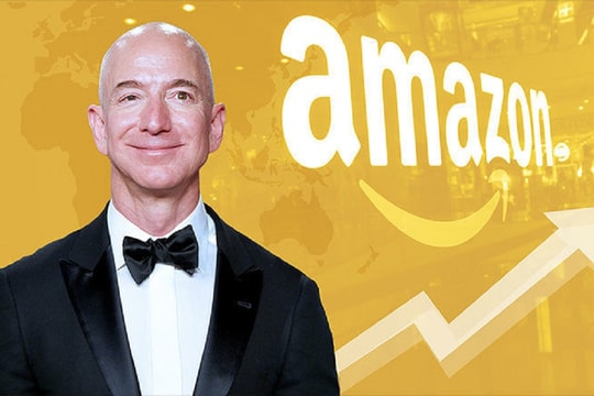 Tài sản của Ông chủ Amazon vượt 200 tỷ USD