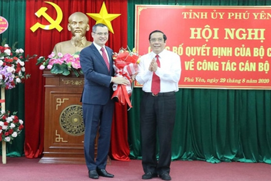 Bộ Chính trị chuẩn y chức danh Bí thư Tỉnh ủy Phú Yên