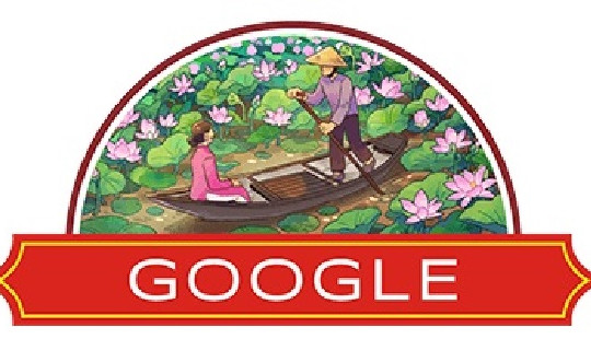 Google “thay áo” Doodle, chúc mừng Quốc khánh Việt Nam