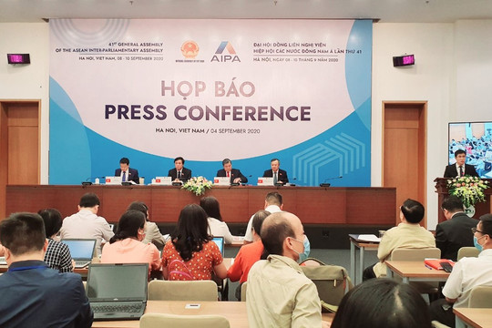 Họp báo về Đại hội đồng AIPA lần thứ 41