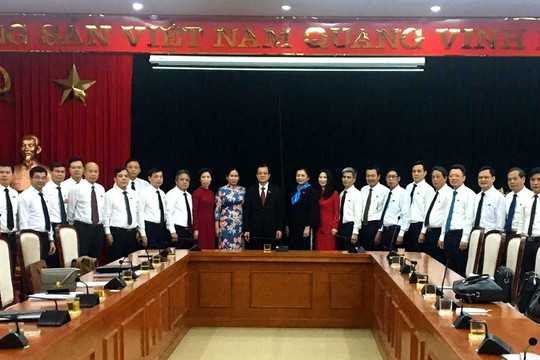 Phiên họp lần thứ nhất của BCH Đảng bộ TANDTC nhiệm kỳ 2020 - 2025