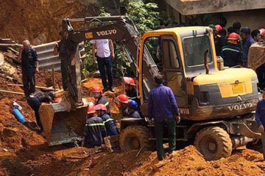 Khởi tố vụ sập công trình khiến 4 người chết ở Phú Thọ