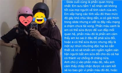 Yêu nhau thời 4.0, cô gái liệt kê 'minh bạch tài chính, minh bạch lý lịch', khiến dân tình học hỏi rào rào