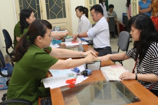 Đã cấp 17 triệu thẻ căn cước công dân trong cả nước