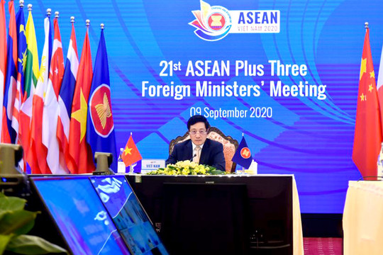 Hội nghị ASEAN với ba nước Đông Á: Nhấn mạnh luật pháp quốc tế trong giải quyết tranh chấp