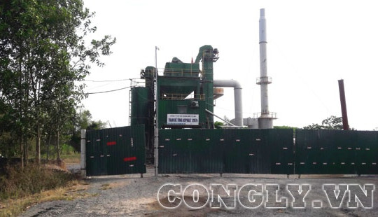 Bị đình chỉ hoạt động, trạm bê tông nhựa Asphalt vẫn “làm chui”