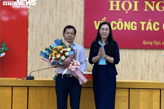 Quảng Ngãi: Trưởng ban Tổ chức Tỉnh ủy được bầu làm tân Phó Bí thư Tỉnh ủy