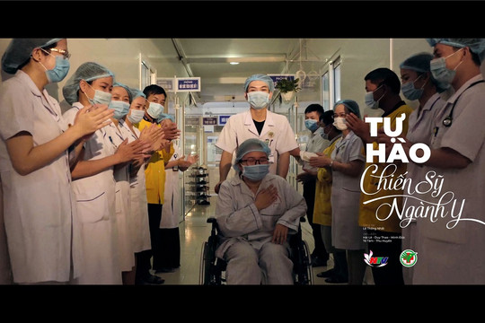 Bệnh viện ĐKTP Vinh và MV "Tự hào chiến sỹ ngành y"