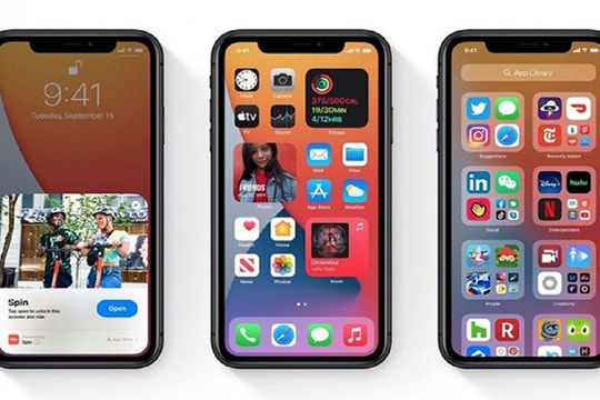 Apple phát hành iOS 14 và iPadOS 14