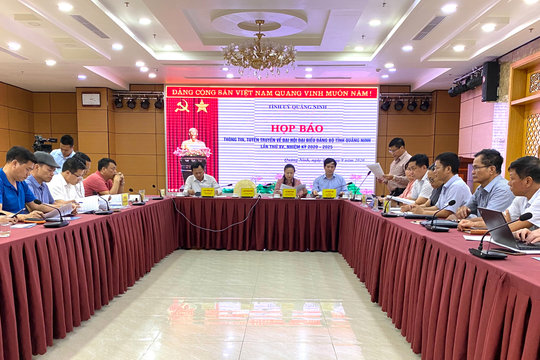Đại hội đảng bộ Quảng Ninh sẽ diễn ra từ ngày 25-27/9