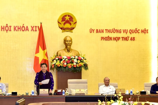 Bế mạc Phiên họp thứ 48 của Ủy ban Thường vụ Quốc hội