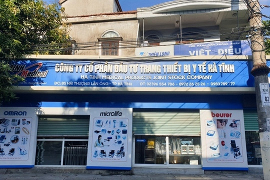 Vụ nâng khống thiết bị y tế ở Hà Tĩnh: Bắt tạm giam 1 giám đốc doanh nghiệp