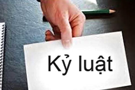 Quy định mới về kỷ luật cán bộ, công chức, viên chức