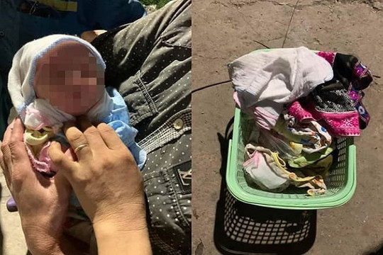 Bé gái sơ sinh bị bỏ rơi trong thùng rác ở Hà Nội kèm lời nhắn: 'Con khổ quá con không thể nào nuôi được'