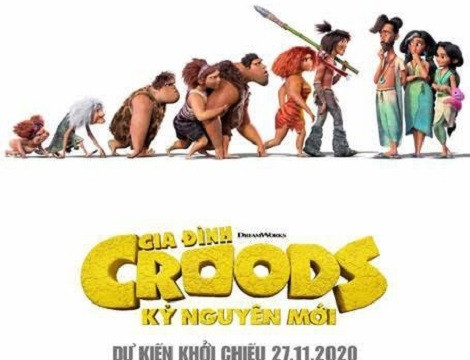 "Gia đình Croods: Kỷ nguyên mới" tung trailer hài hước, hé lộ ngày trở lại của đại gia