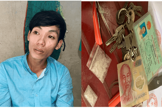 Triệt phá điểm tiêu thụ xe gian đổi bằng ma túy
