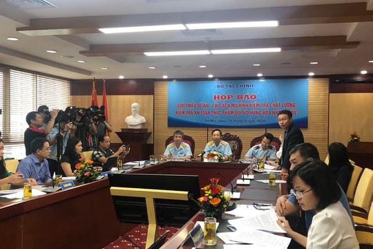 Tổng cục Hải quan giới thiệu mô hình mới về kiểm tra đối với hàng hóa nhập khẩu