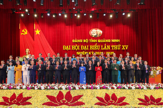 Bế mạc ĐHĐB Đảng bộ tỉnh Quảng Ninh lần thứ XV: Nâng cao đời sống nhân dân, vững chắc quốc phòng