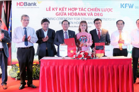 HDBank phát hành trái phiếu chuyển đổi cho đối tác chiến lược DEG thuộc Ngân hàng tái thiết KFW của Đức