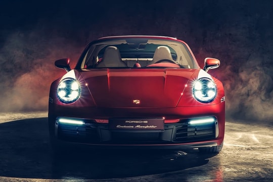 Cận cảnh Porsche 911 Targa 4S Heritage Design Edition