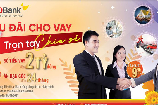 HDBank triển khai gói phục hồi kinh doanh cho doanh nghiệp siêu nhỏ