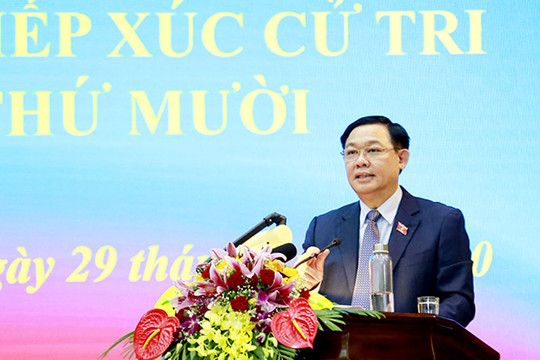 Bí thư Thành ủy Hà Nội: Giải quyết kiến nghị của cử tri không nói suông, nói là làm