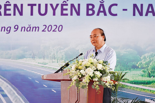 Khởi công 3 dự án thành phần cao tốc Bắc-Nam: Phải làm đúng chất lượng, không được làm dối, làm ẩu
