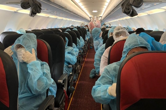 Gần 600 công dân Việt Nam từ Thái Lan, Nhật Bản được đưa về nước