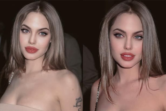 Sự thật đằng sau bộ ảnh Angelina Jolie ở thời đỉnh cao nhan sắc: Hóa ra lại là hàng nhái