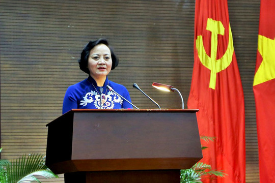 Bà Phạm Thị Thanh Trà chính thức nhận nhiệm vụ Thứ trưởng Bộ Nội vụ