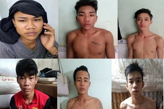 Bắt nhóm đối tượng gây ra nhiều vụ cướp, hiếp dâm