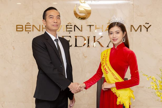 Hoa khôi 'Nét đẹp Thanh niên Nha Trang 2020' Vương Linh trở thành đại sứ thương hiệu bệnh viện thẩm mỹ Medika
