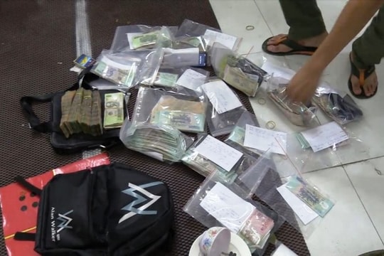 Triệt xóa tụ điểm đánh bạc quy mô lớn và cho vay nặng lãi tại Bình Dương